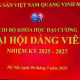 ĐẠI HỘI CHI BỘ KHOA HỌC ĐẠI CƯƠNG NHIỆM KỲ 2025-2027